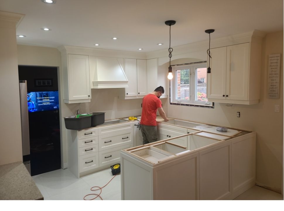 Kitchen renovation before Toronto GTA - Dirich Home Reno Inc